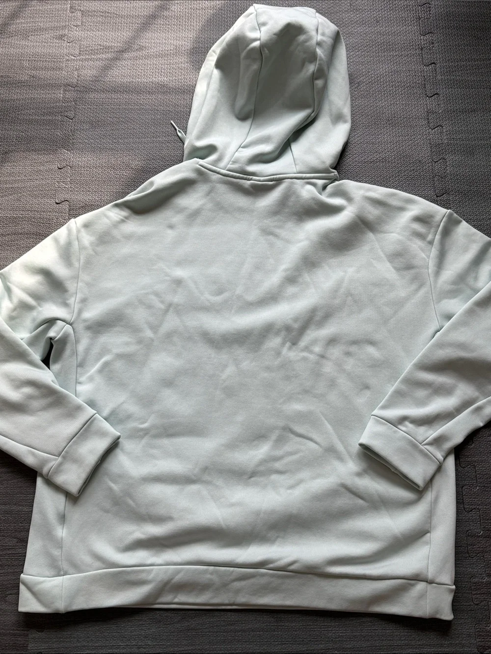 Nike Mint Green 'Just Do It.' Pullover Hoodie - Women’s Size L